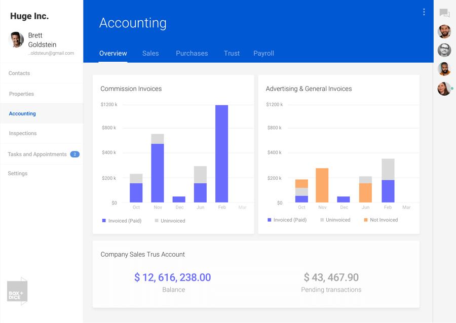Box+Dice cloud accounting