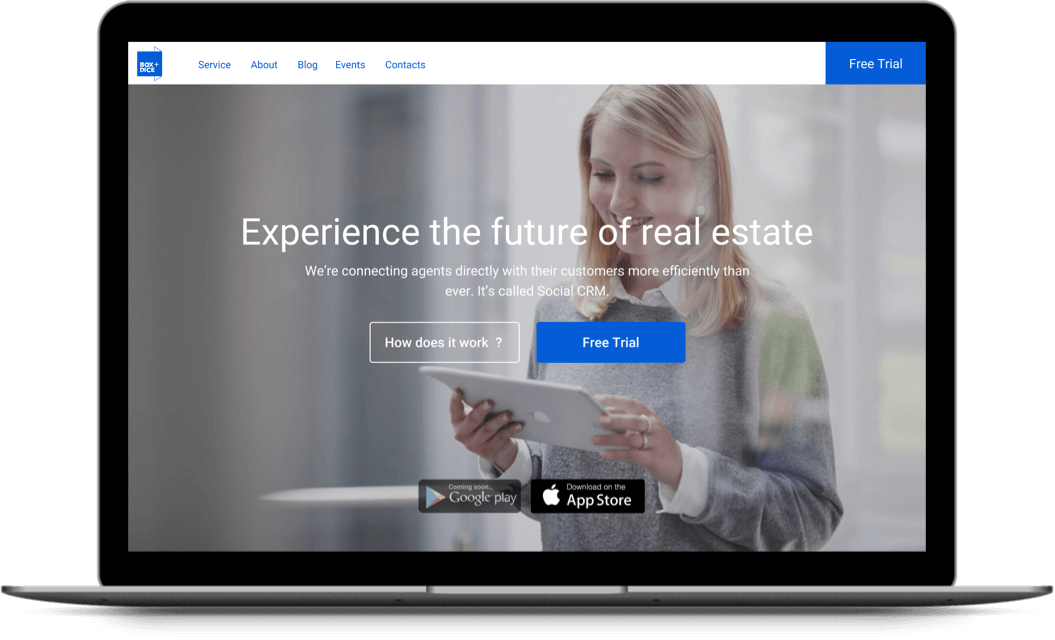 Box+Dice is a CRM for real estate