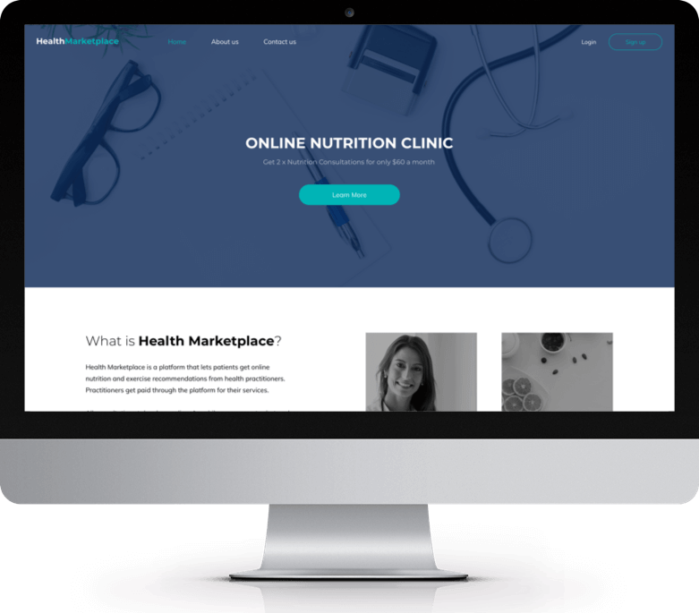 An Online Health Consultation Marketplace