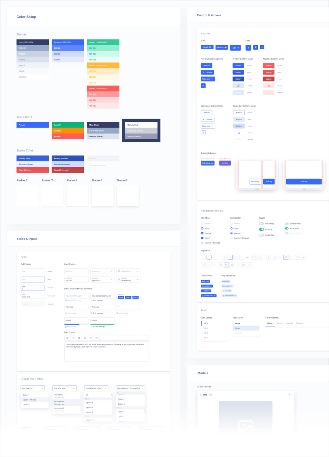 UI Kit and Style guide