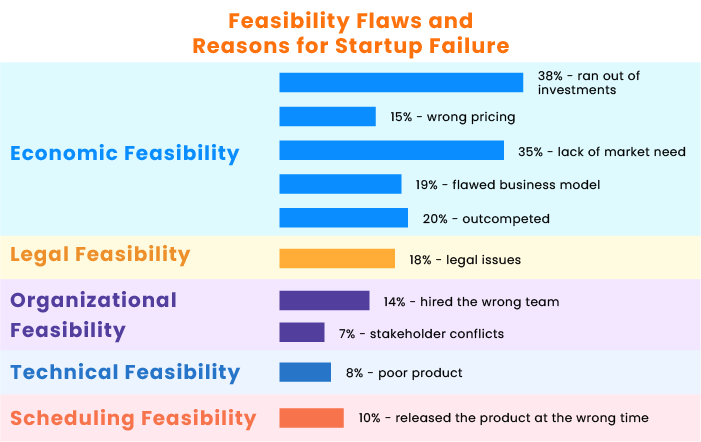 Feasibility Flaws and Reasons for Startup Failure